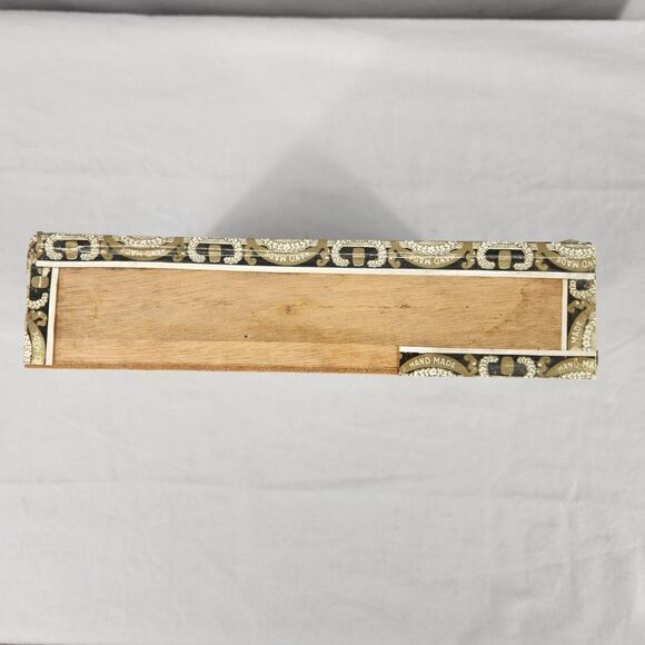 ARTURO FUENTE Double Chateau Wood Cigar Box Empty Dominican Republic Decor - Picture 4 of 12